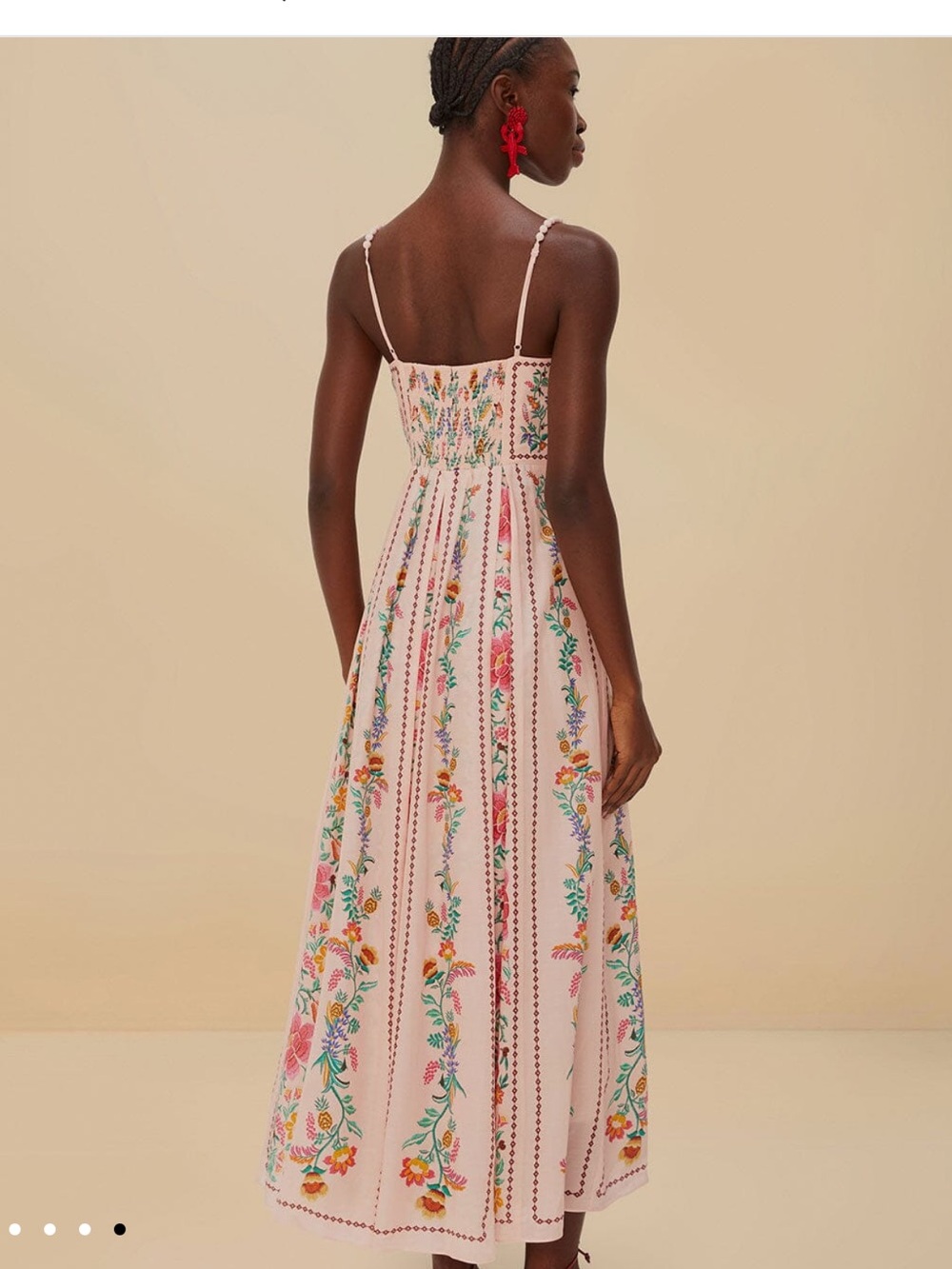 Farm Rio Delicate Forest Maxi Dress - Picture 3 of 10